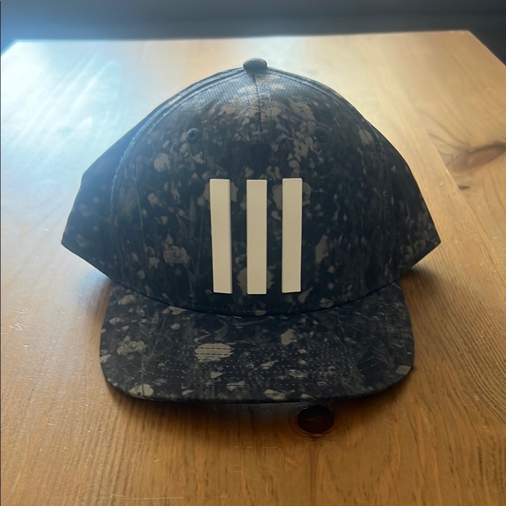 Adidas Black and White Men's Hat